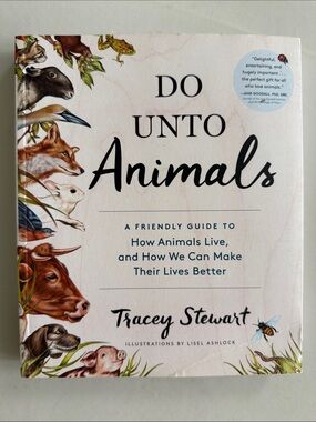 Autograph Book ‘Do Unto Animals’ by Tracey Stewart - Jon Stewart Wife